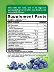 Nature's Truth multivitamin for men gummies 70 count front label