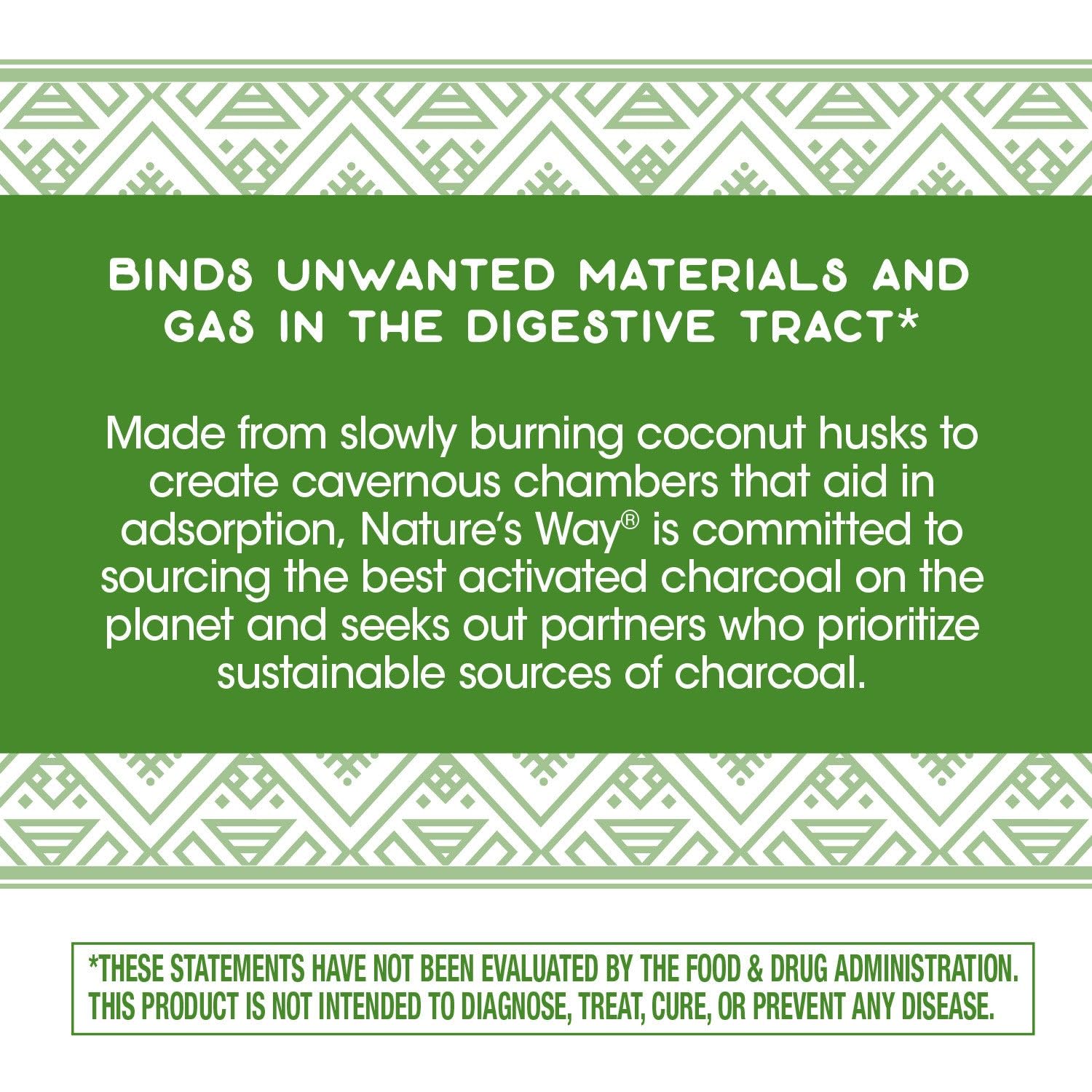 Charcoal powder with measuring spoon