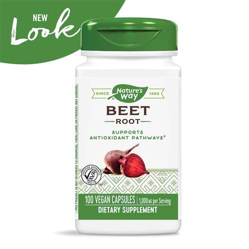 Tru-ID certified label on Nature's Way Beet Root bottle