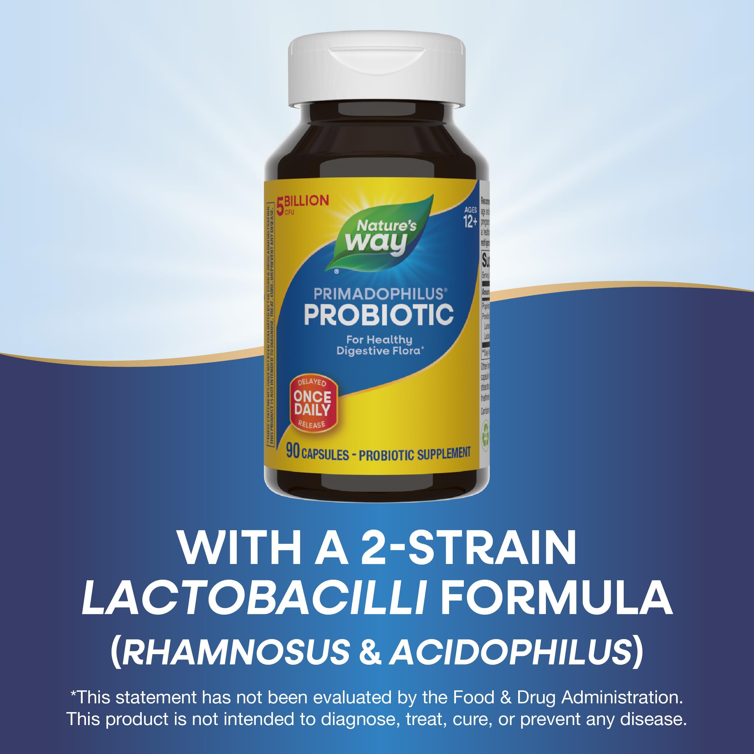 Keep refrigerated storage icon for Primadophilus Probiotic