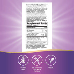 Front view of Nature’s Way Sambucus Zinc Lozenges bottle with 24 lozenges
