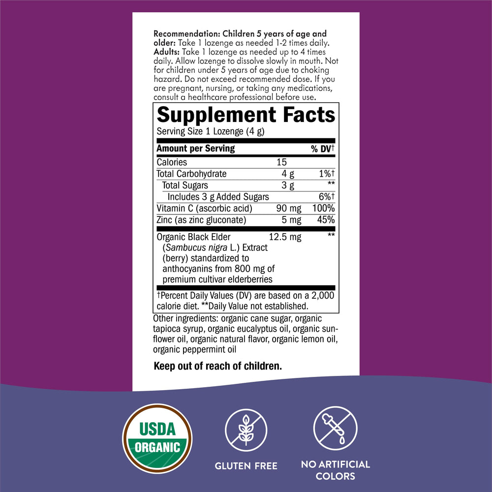 Peppermint-flavored lozenges for a fresh mint taste