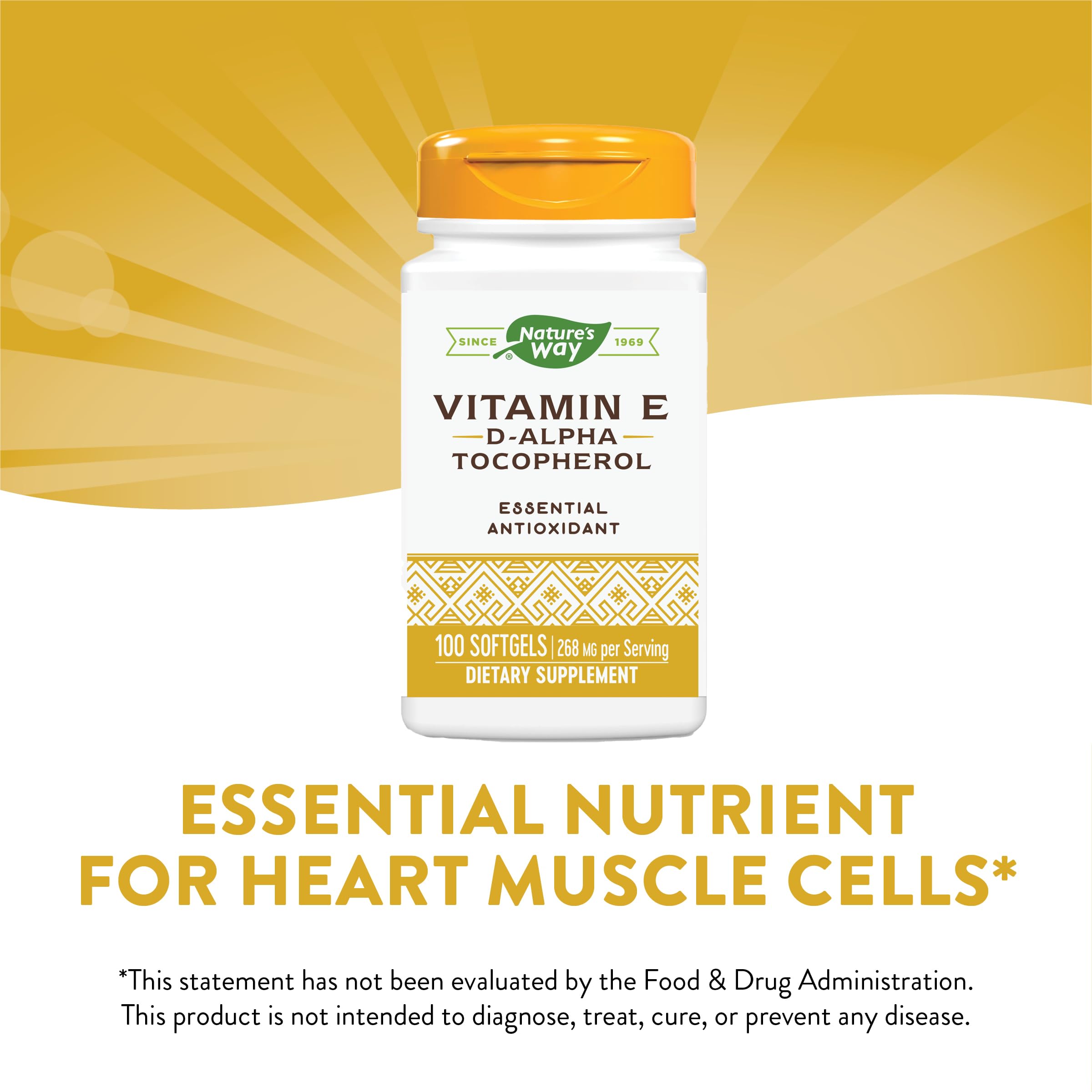 Vitamin E D-Alpha Tocopherol product label details