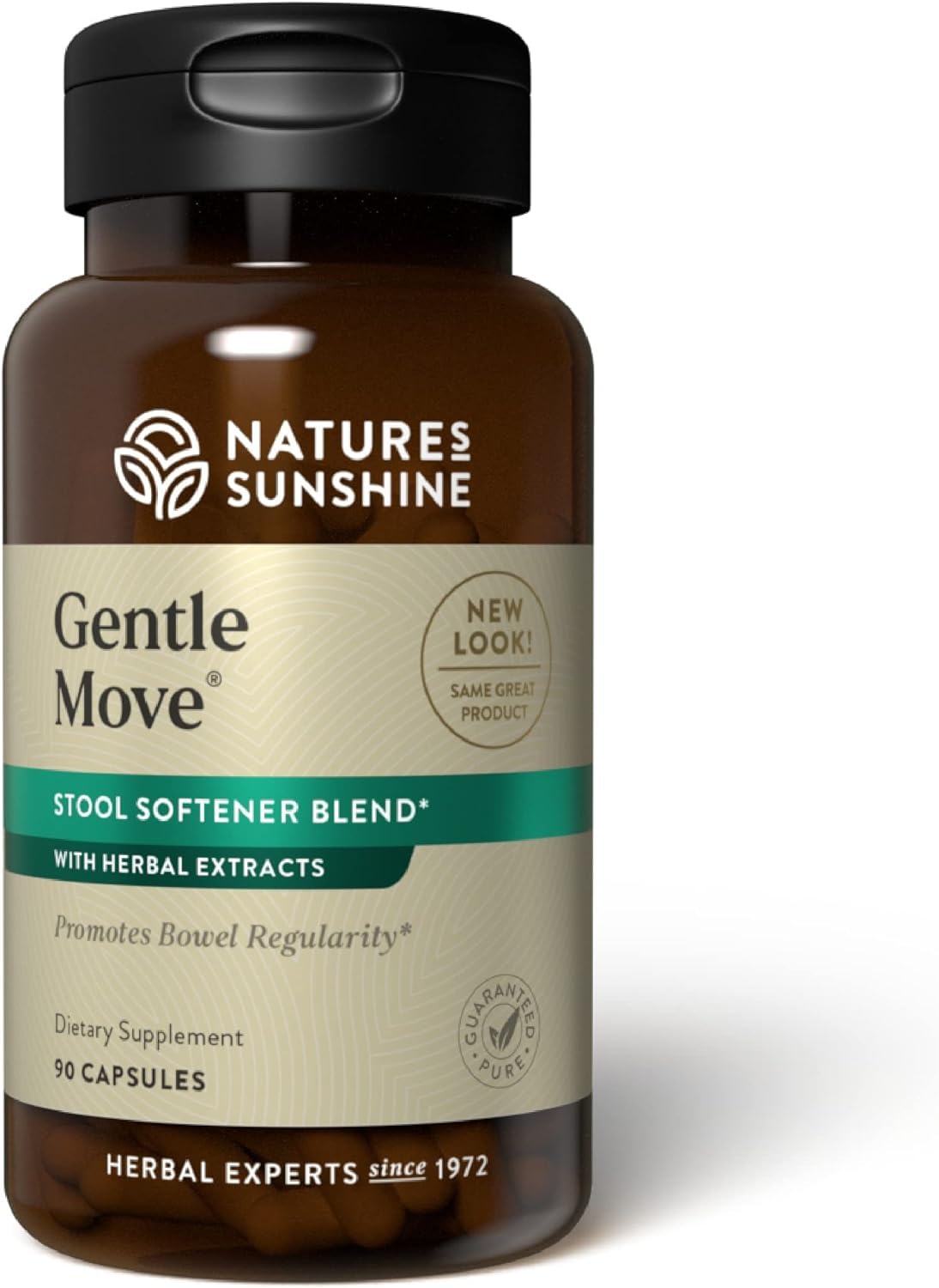 Nature's Sunshine Gentle Move bottle label
