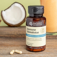 Nature's Sunshine Immune Stimulator packaging side view