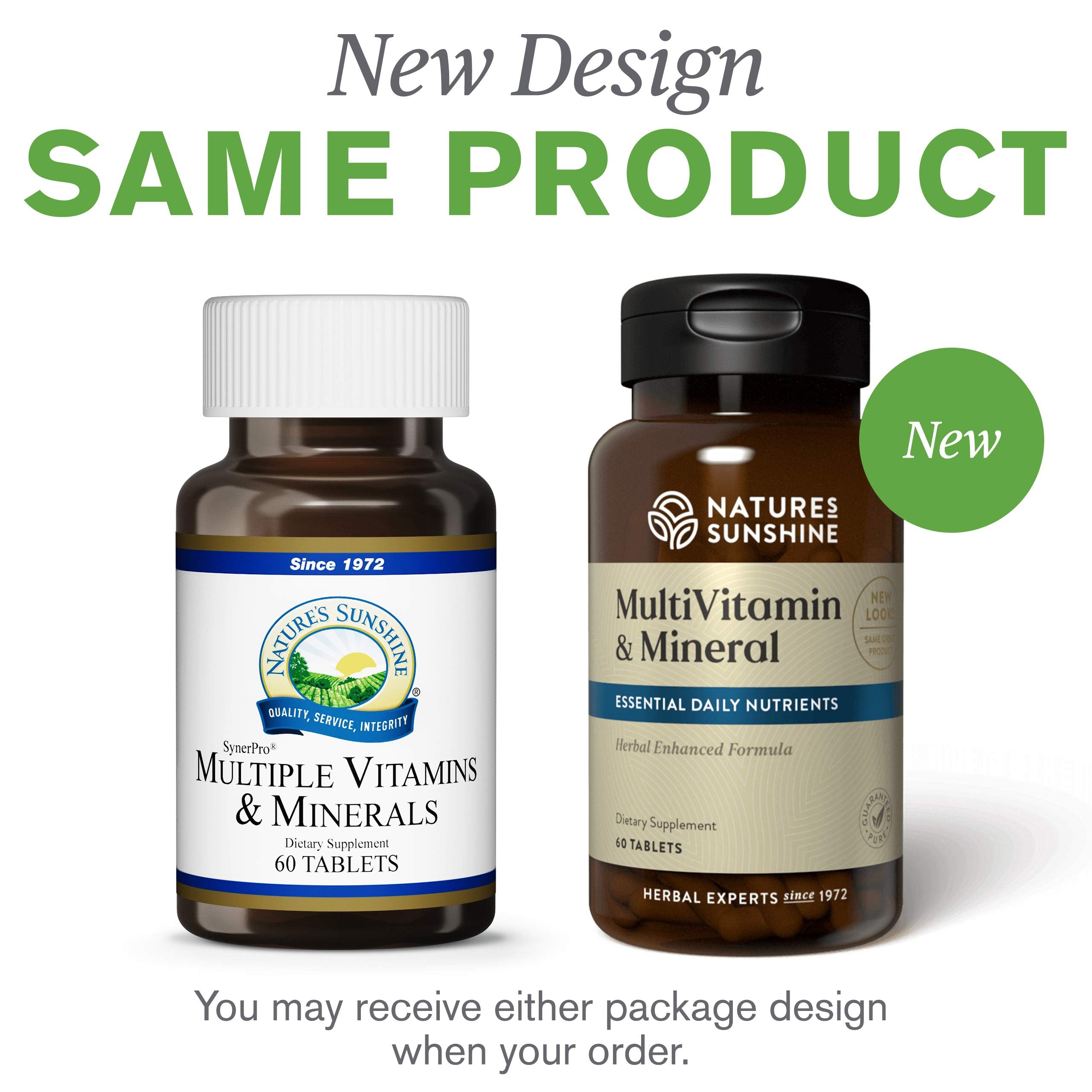Close-up view of vitamins and minerals ingredients