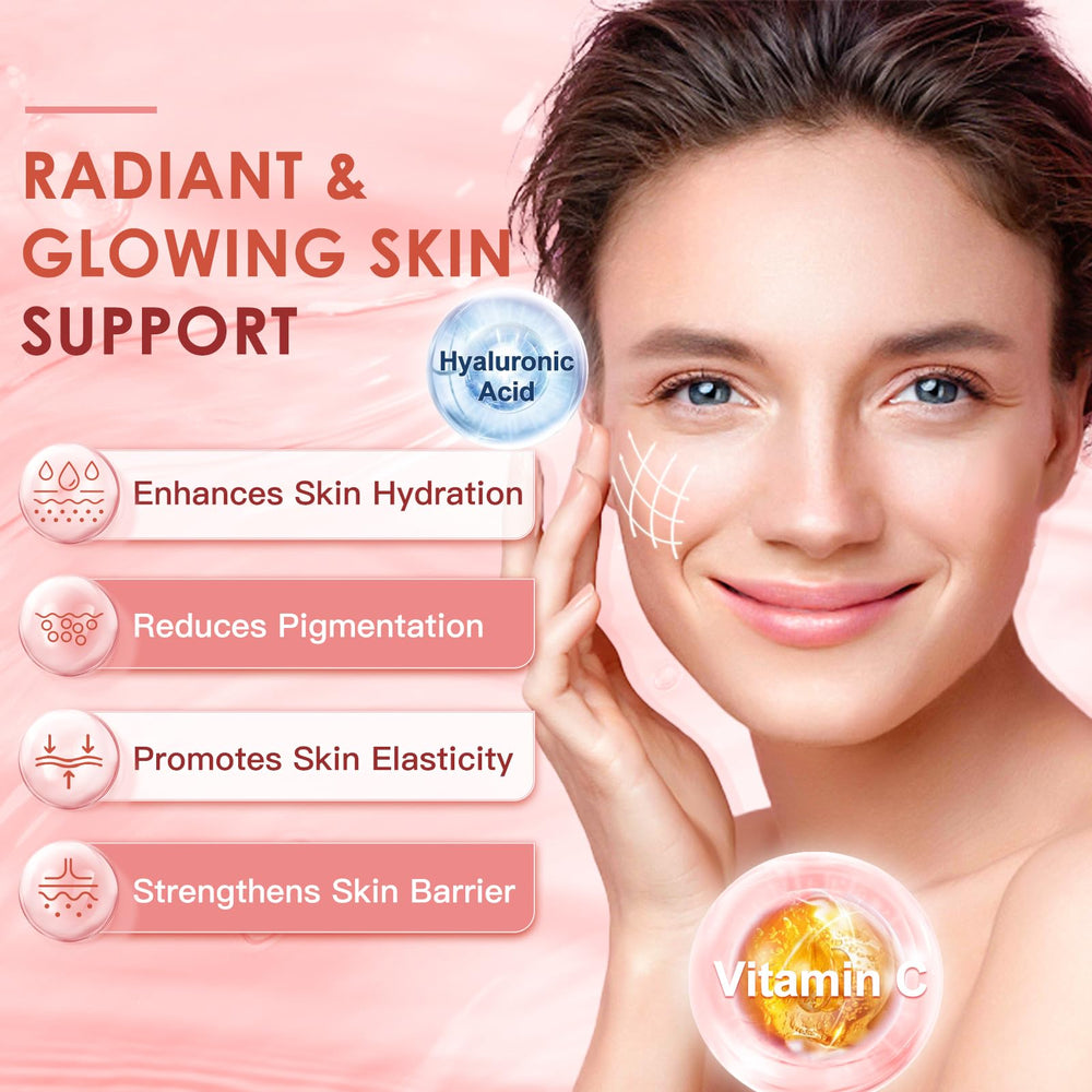 Close-up of label showing ingredients and benefits