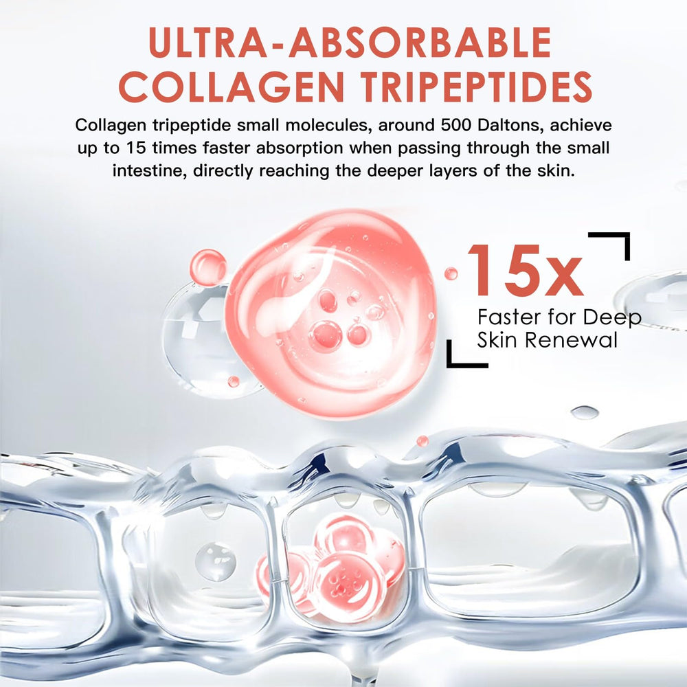 Unflavored collagen powder being mixed in water