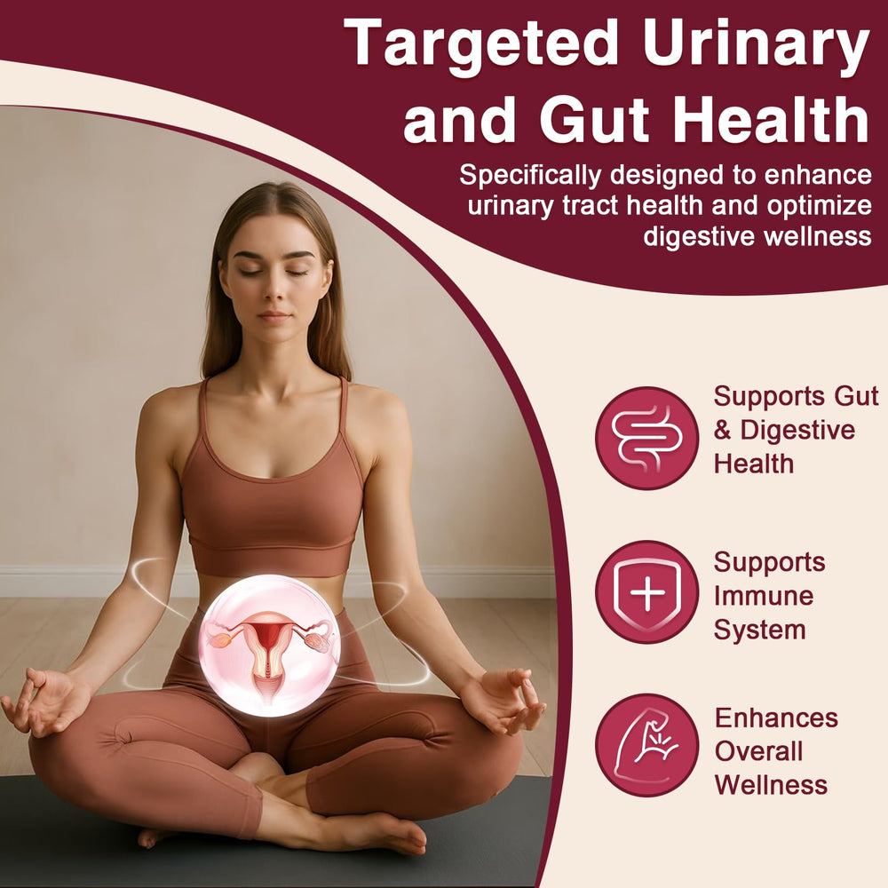 Complete UTI defense: cranberry and D-Mannose formula