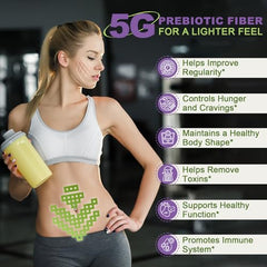 Illustration of gut health benefits and regularity