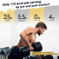 Nutrition label of NATURE TARGET Isolate Whey Protein Vanilla