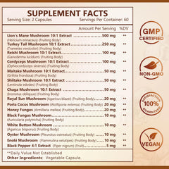 Nature Target Mushroom Capsules – 120 capsules