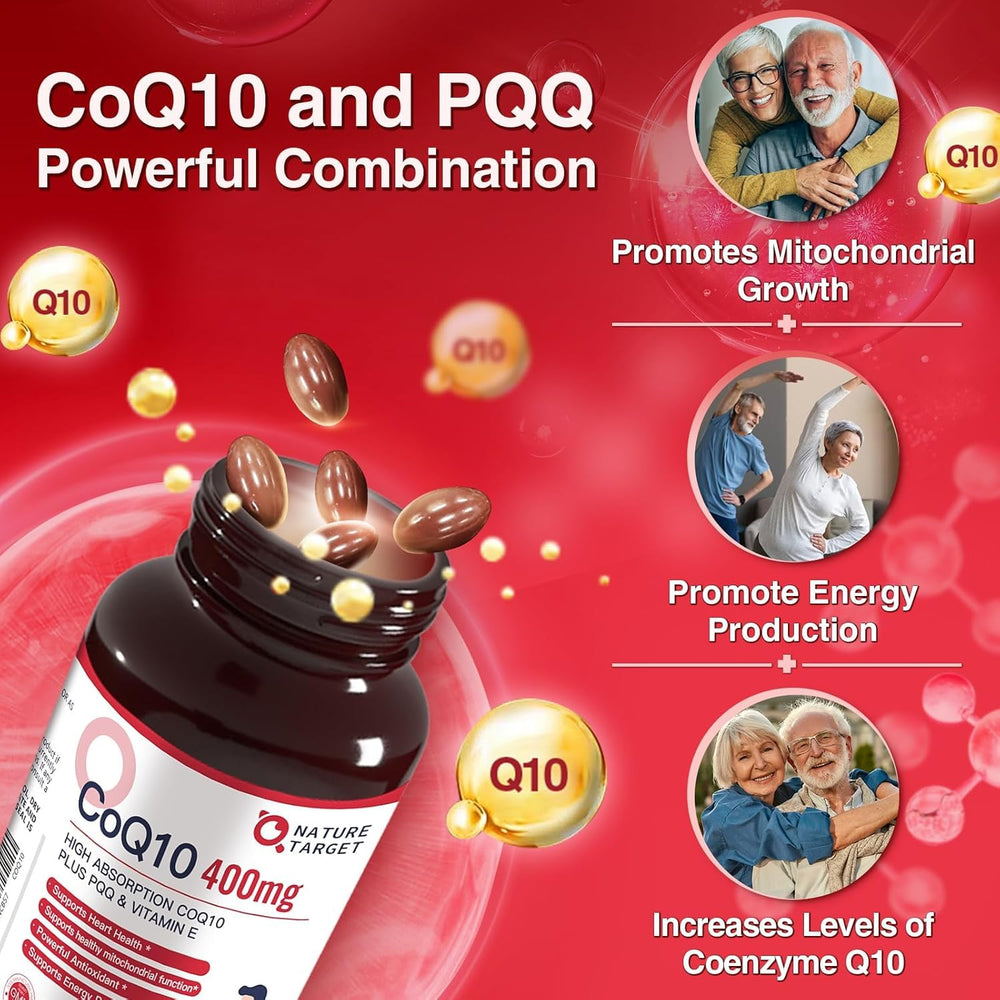 Olive oil and sunflower lecithin in CoQ10 formula