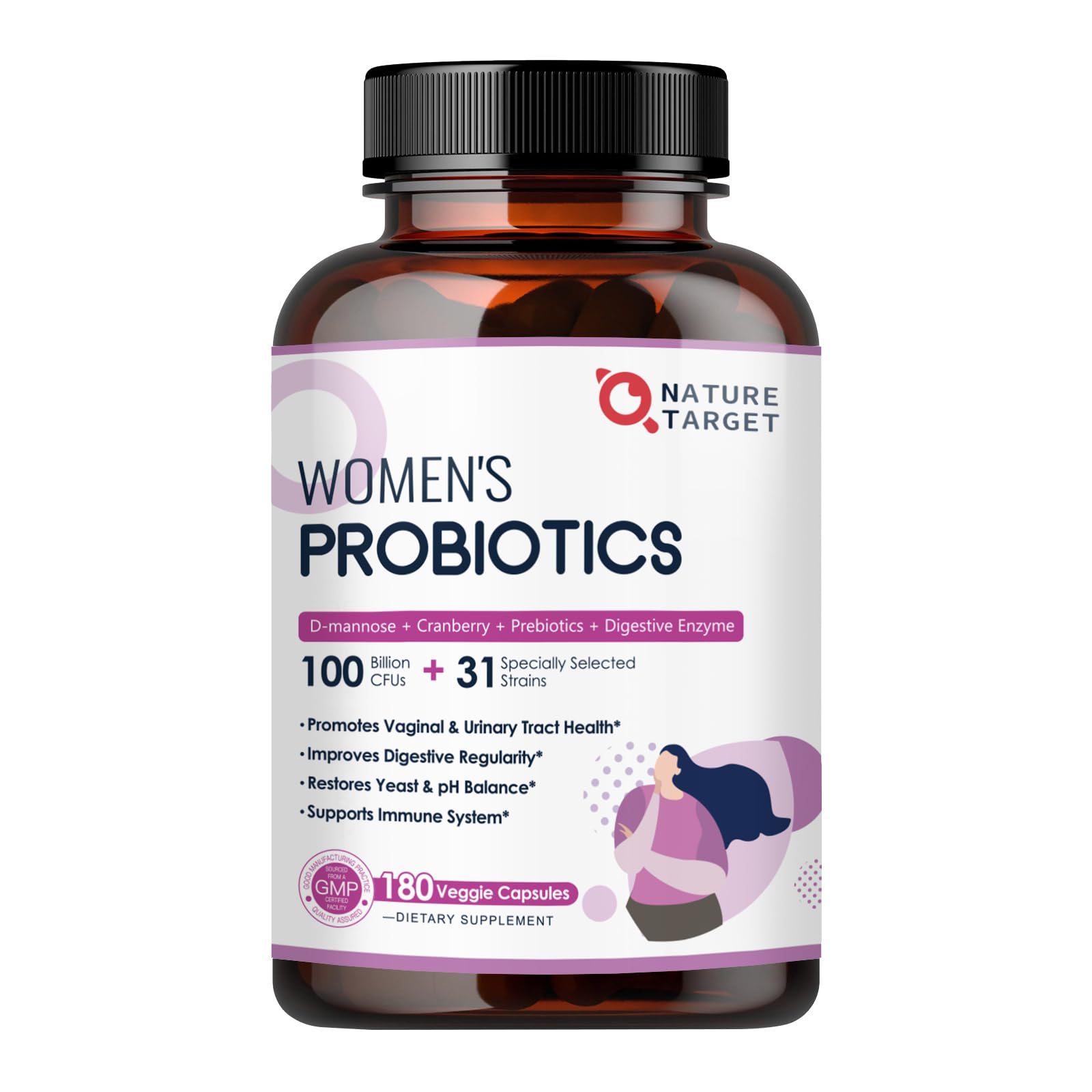 Nature Target Probiotics for Women bottle