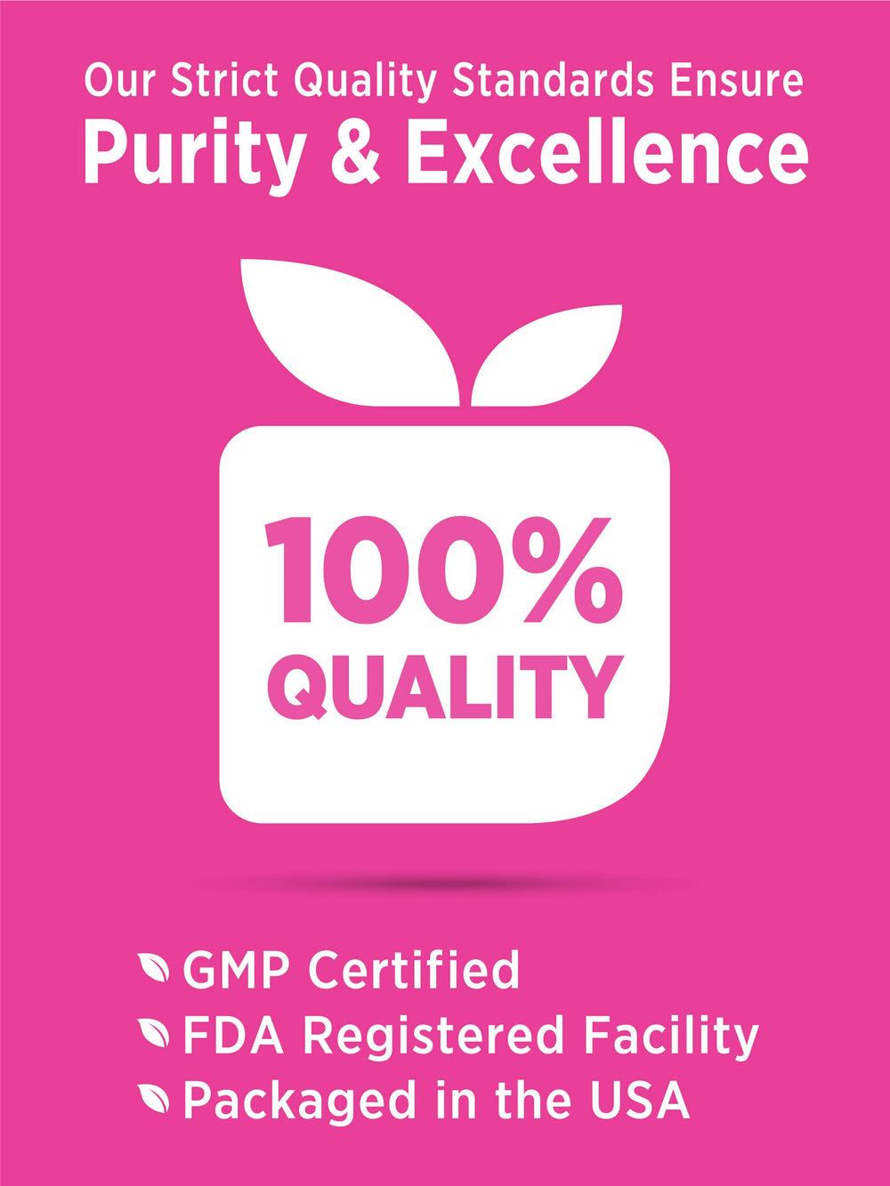 Keto-friendly, gluten-free, non-GMO indicators on packaging