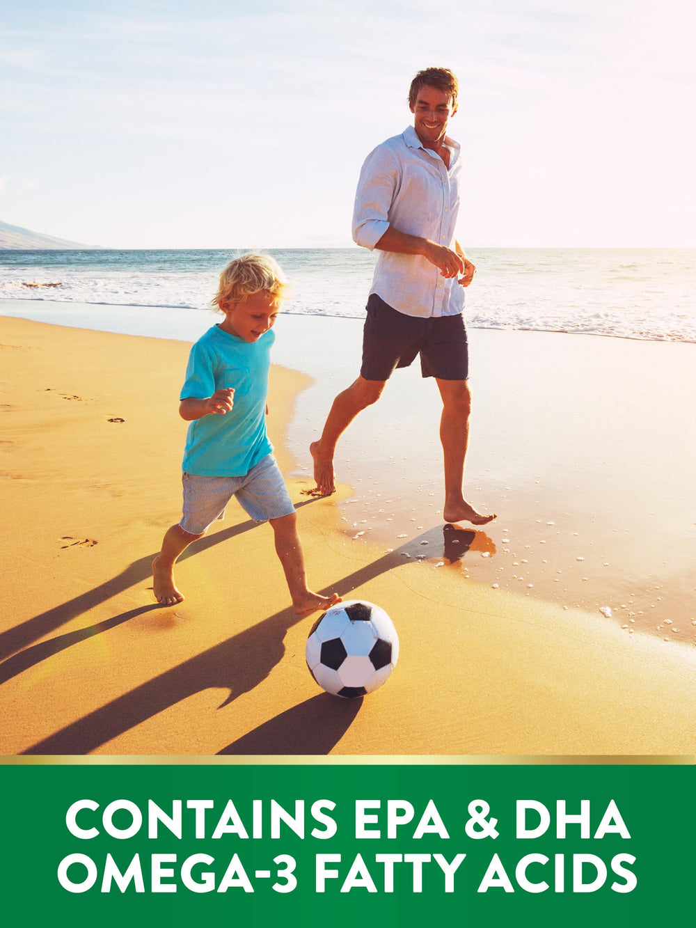 Nutrition per-serving information label for Nature's Truth Omega-3