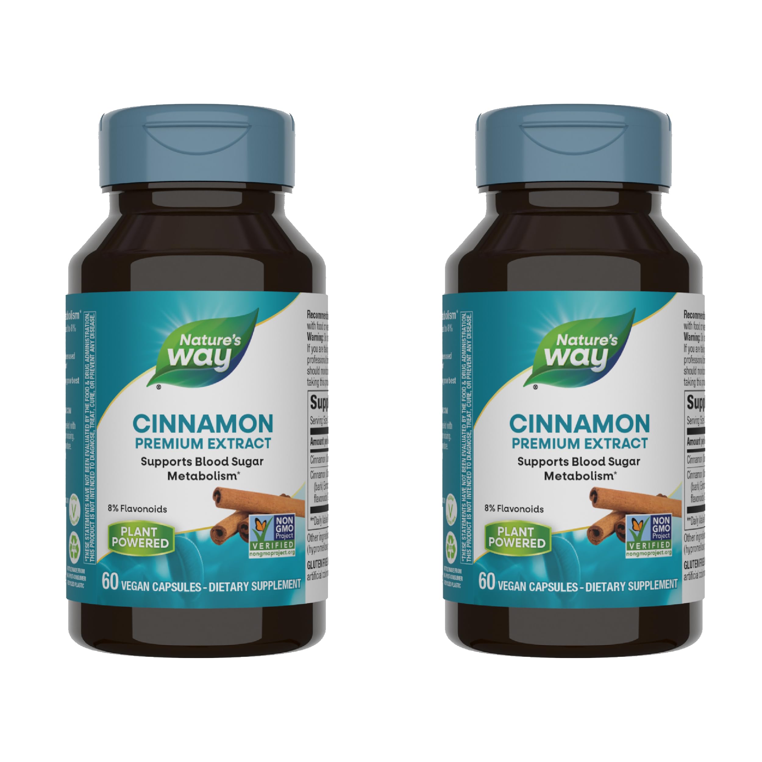 Nature's Way Premium Cinnamon Extract bottle front