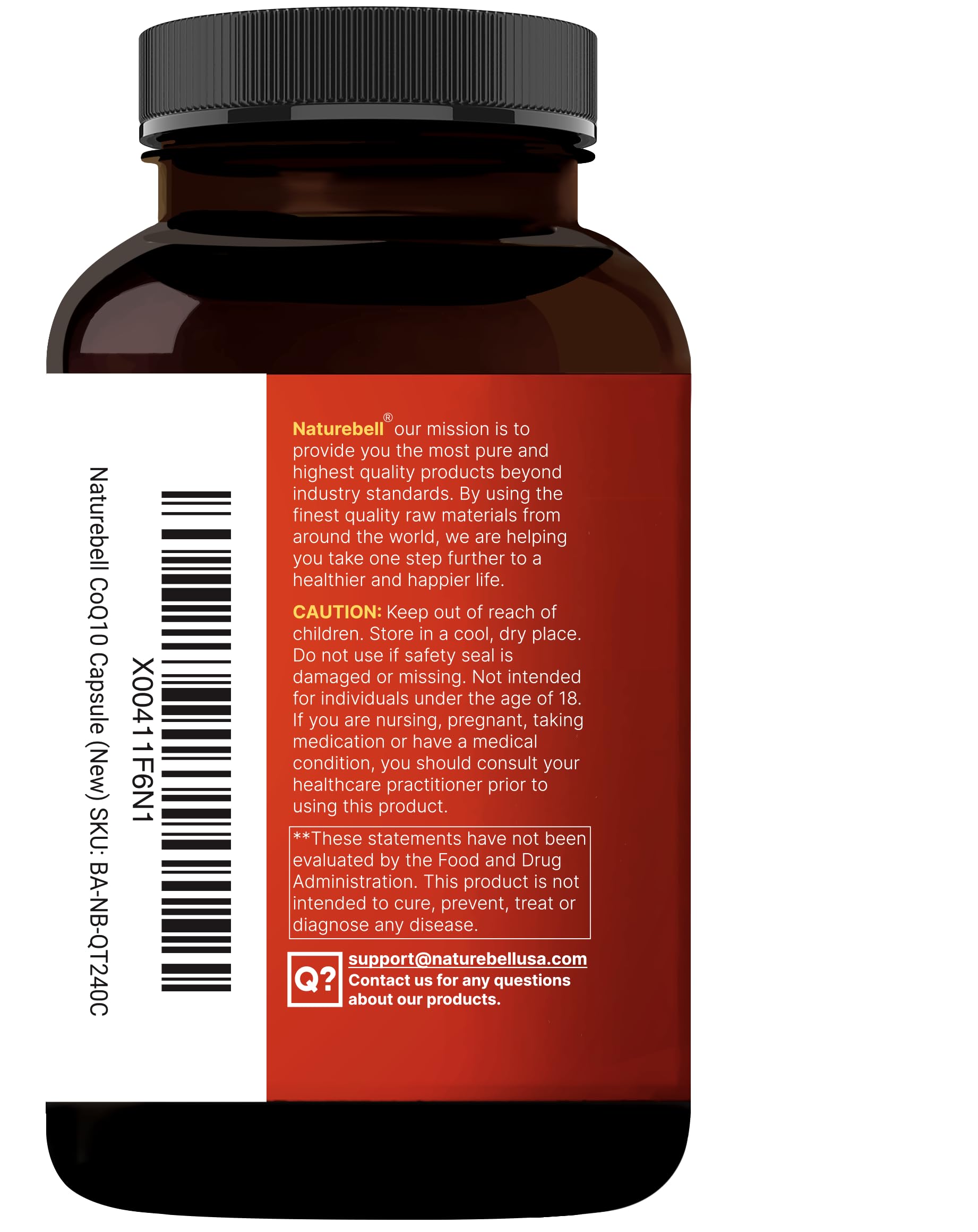 Sustainable packaging and product information image