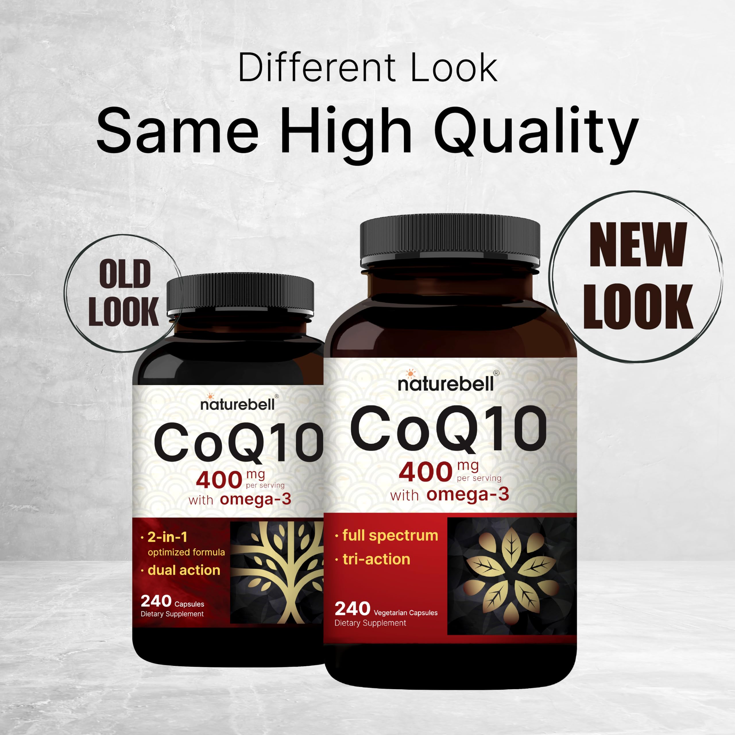 Lifestyle scene showing NatureBell capsules for energy and vitality.