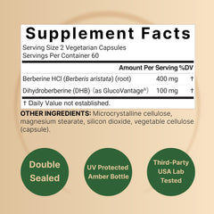 Product packshot showing 120 veggie capsules