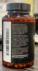 Label showing Vitamin C 25mg and Biotin 5000mcg per serving