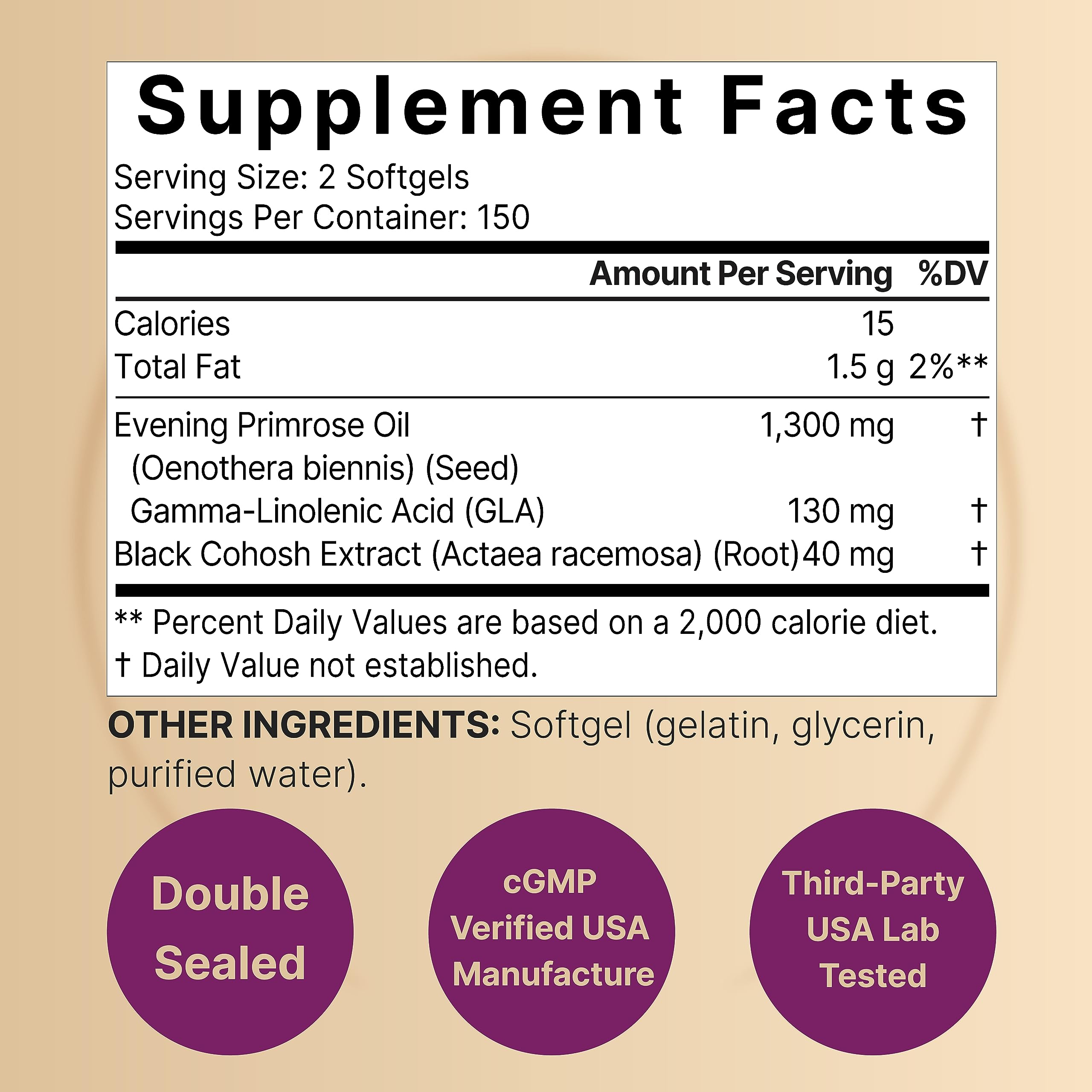 Close-up of NatureBell mini softgels