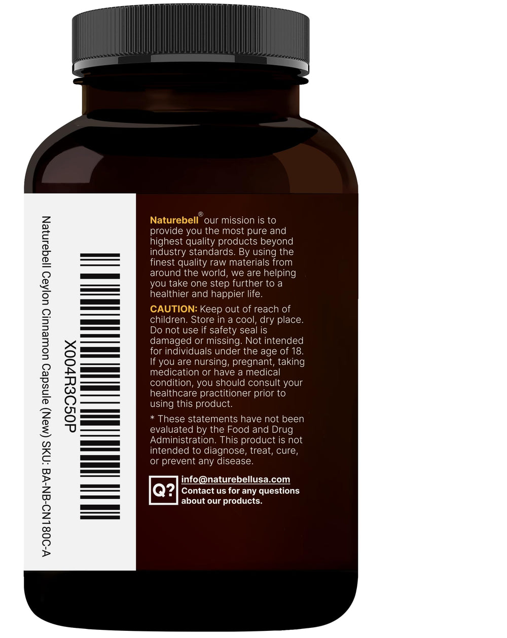 Third-party lab testing seal indicating safety and potency for NatureBell