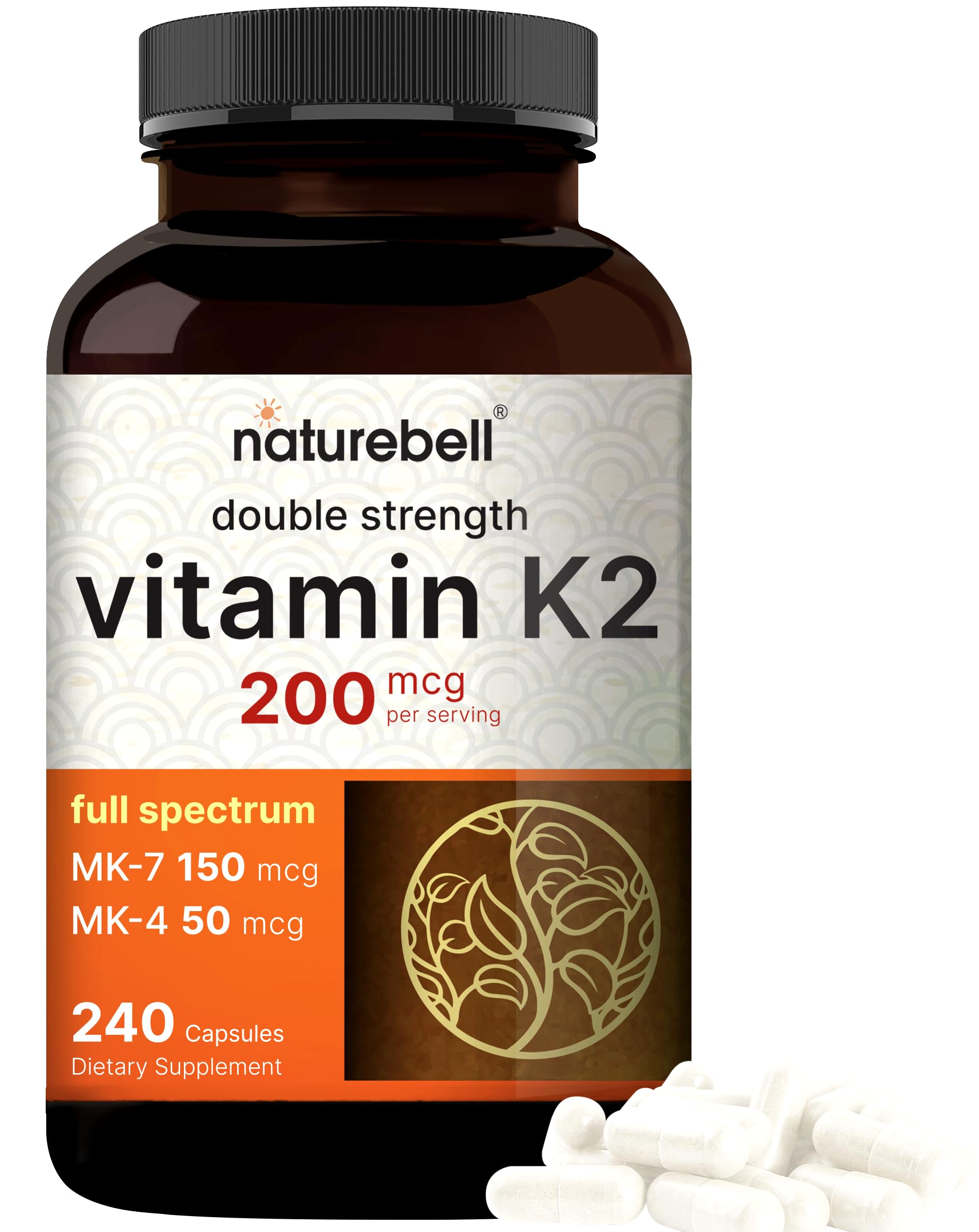 Hero image for NatureBell Full Spectrum Vitamin K2 with MK-4 and MK-7