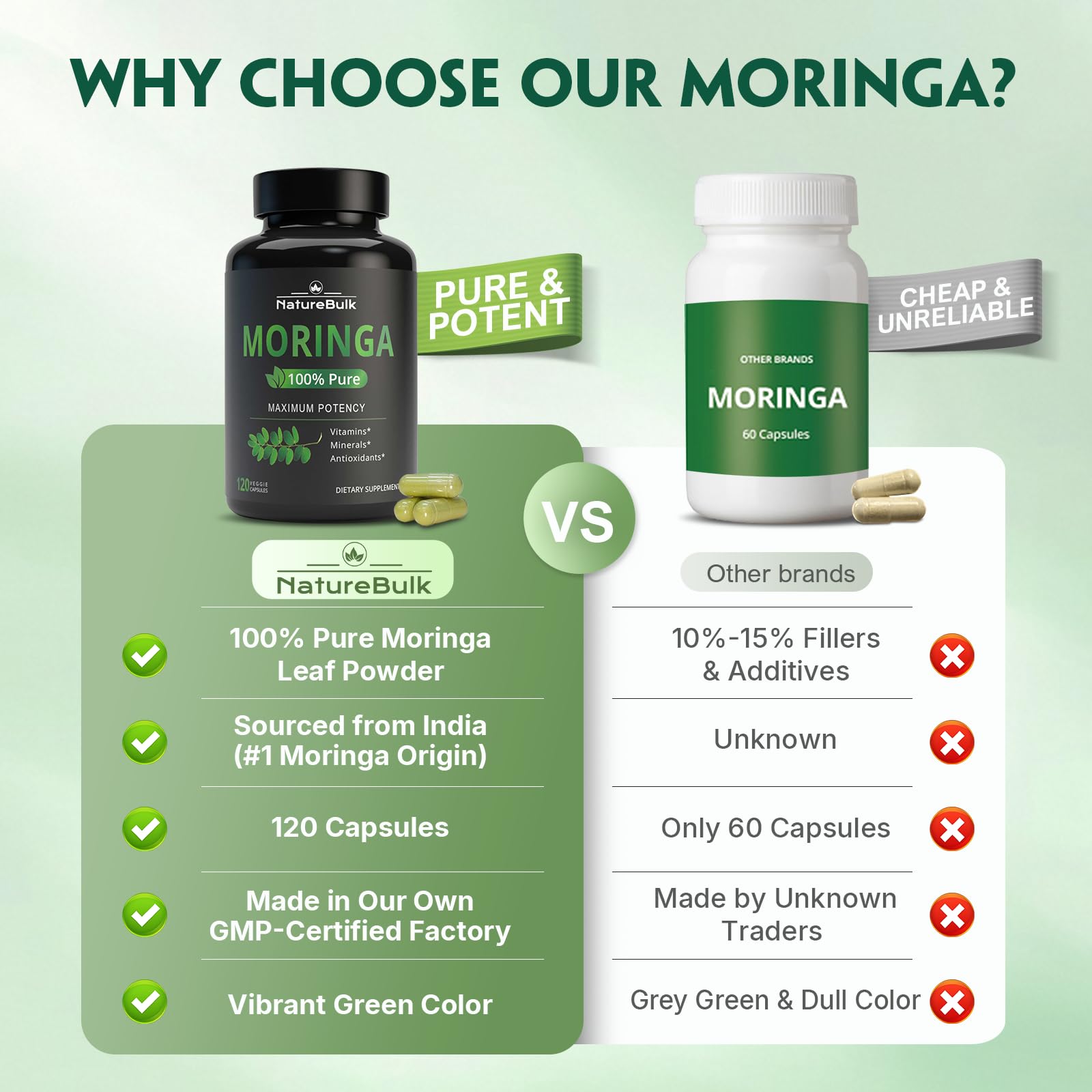 Vegan label on product packaging