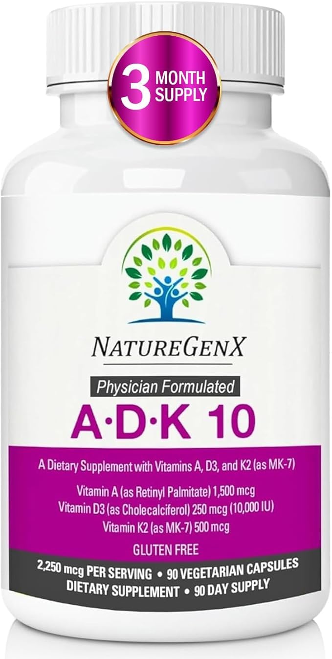 NatureGenX ADK10 bottle front view