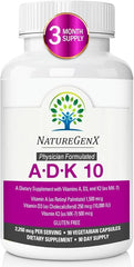 NatureGenX ADK10 bottle front view