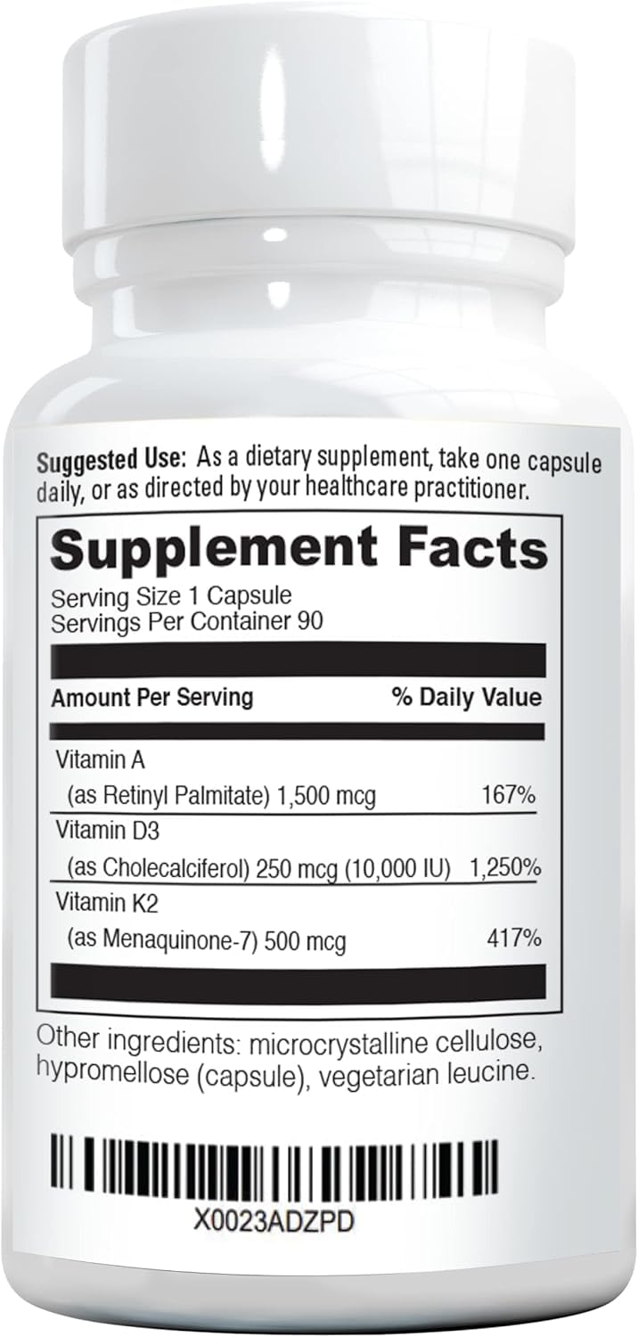 Non-GMO and gluten-free icons on NatureGenX ADK10 packaging