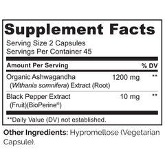 Close-up of Ashwagandha organic root powder