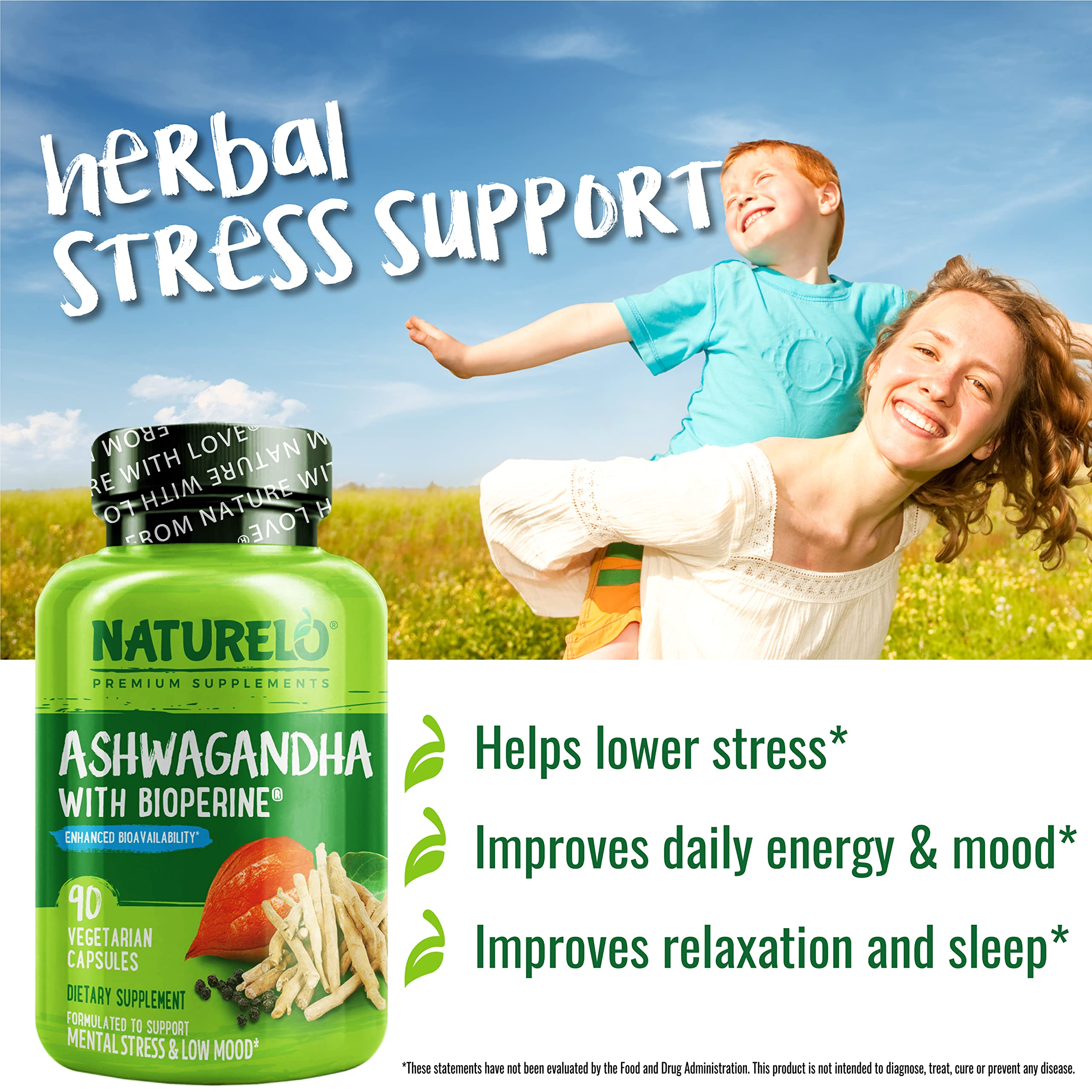 Clean label ingredients on Naturelo packaging