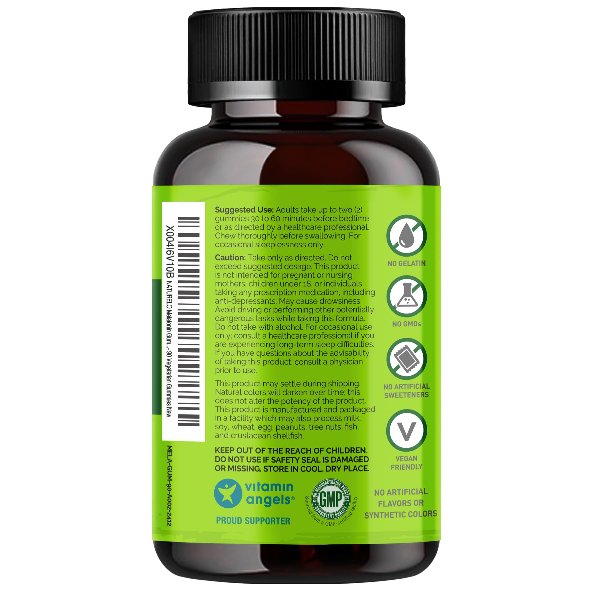 Bottle with packaging and label