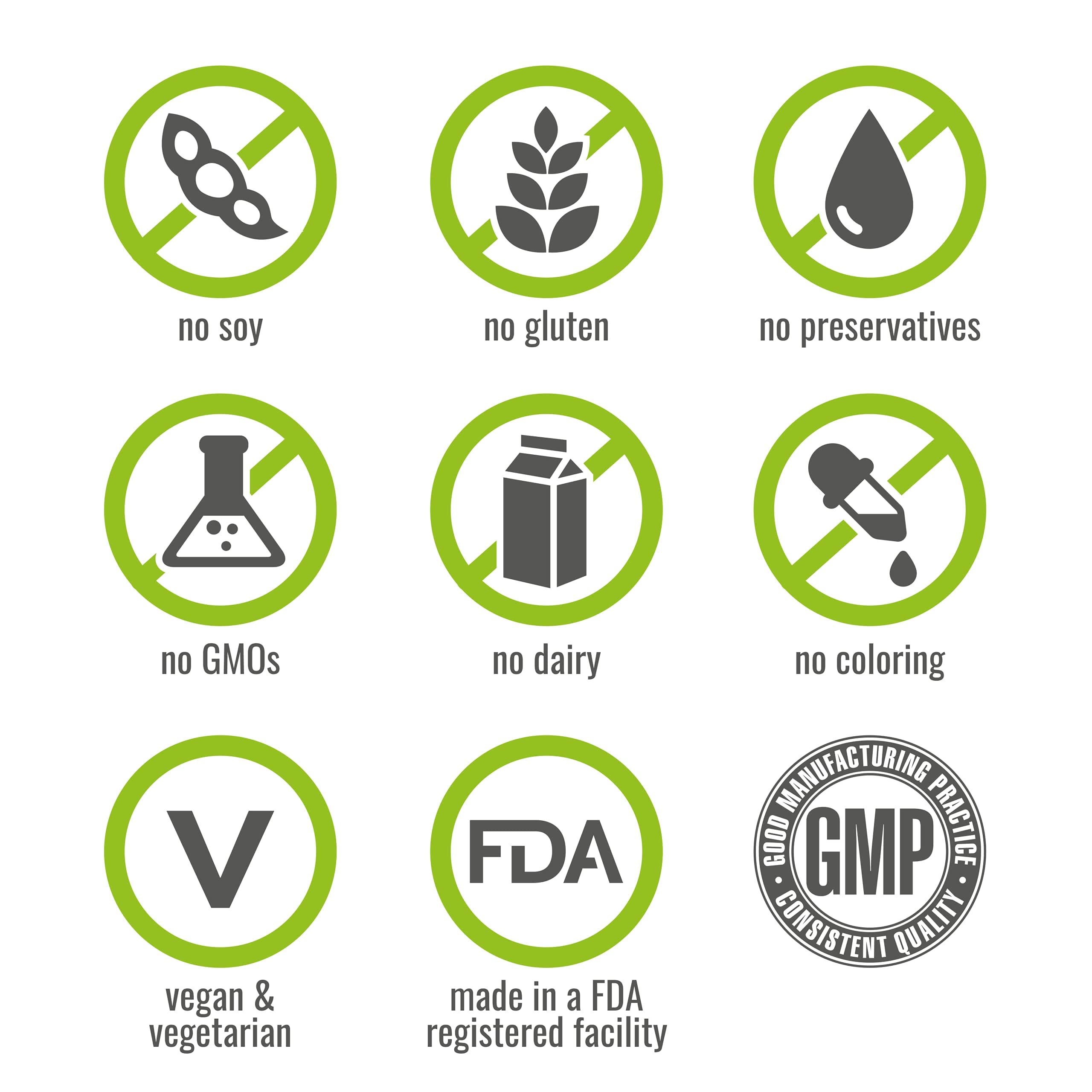 Vitamin D3 from lichen and other key ingredients visualization