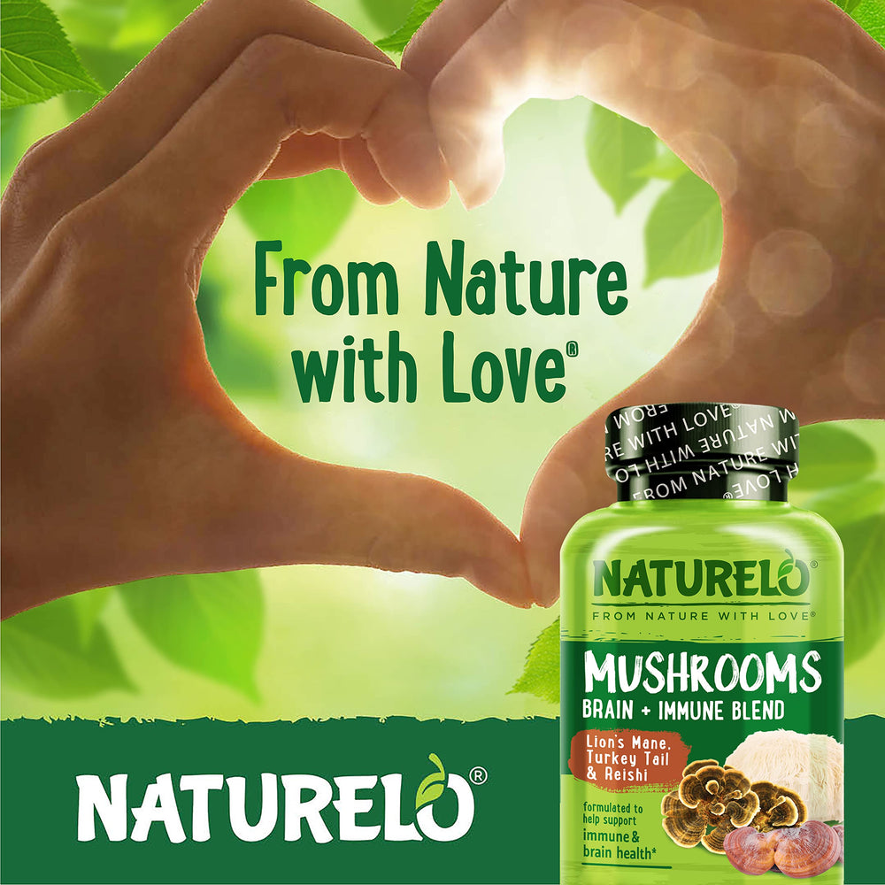 Organic mushroom extracts used in the formula