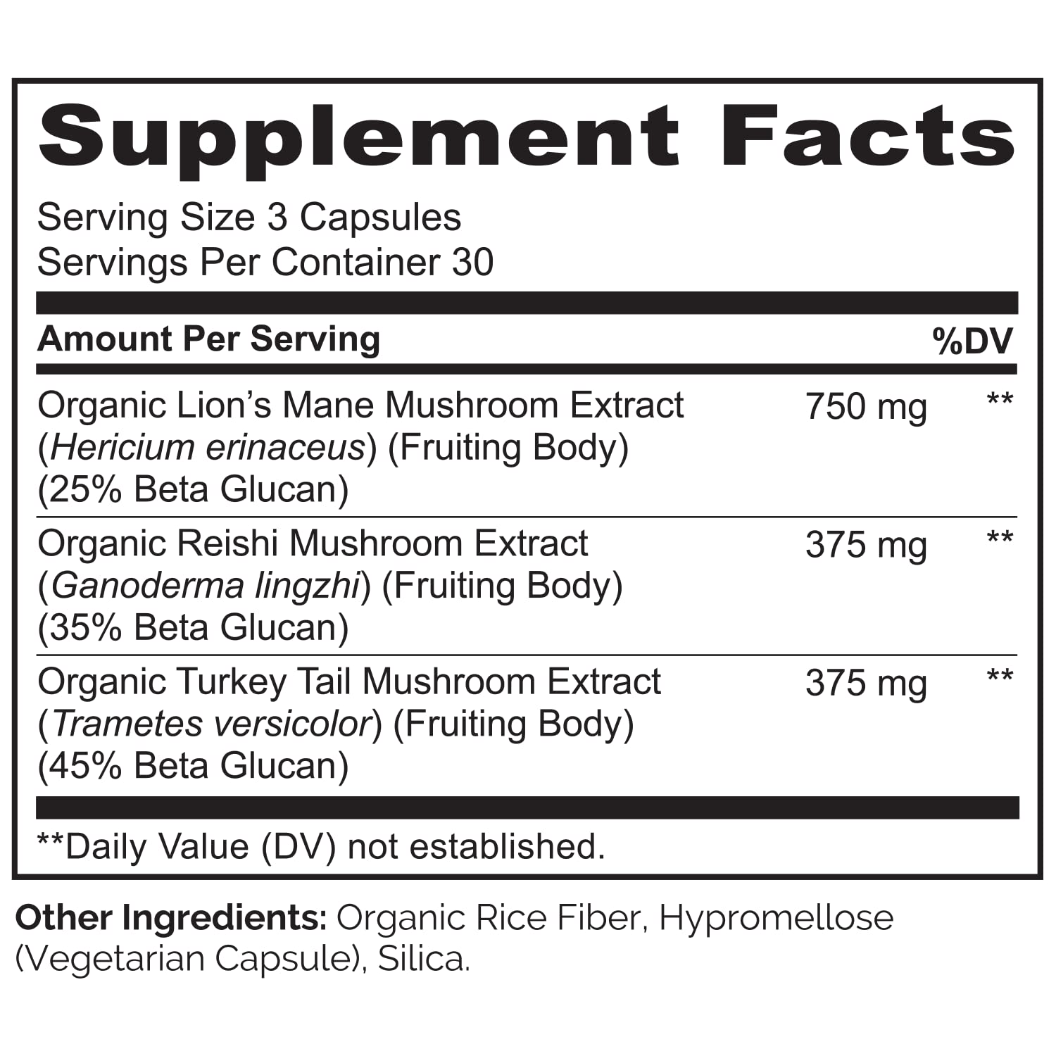 Packaging back view highlighting vegan, non-GMO, and gluten-free attributes