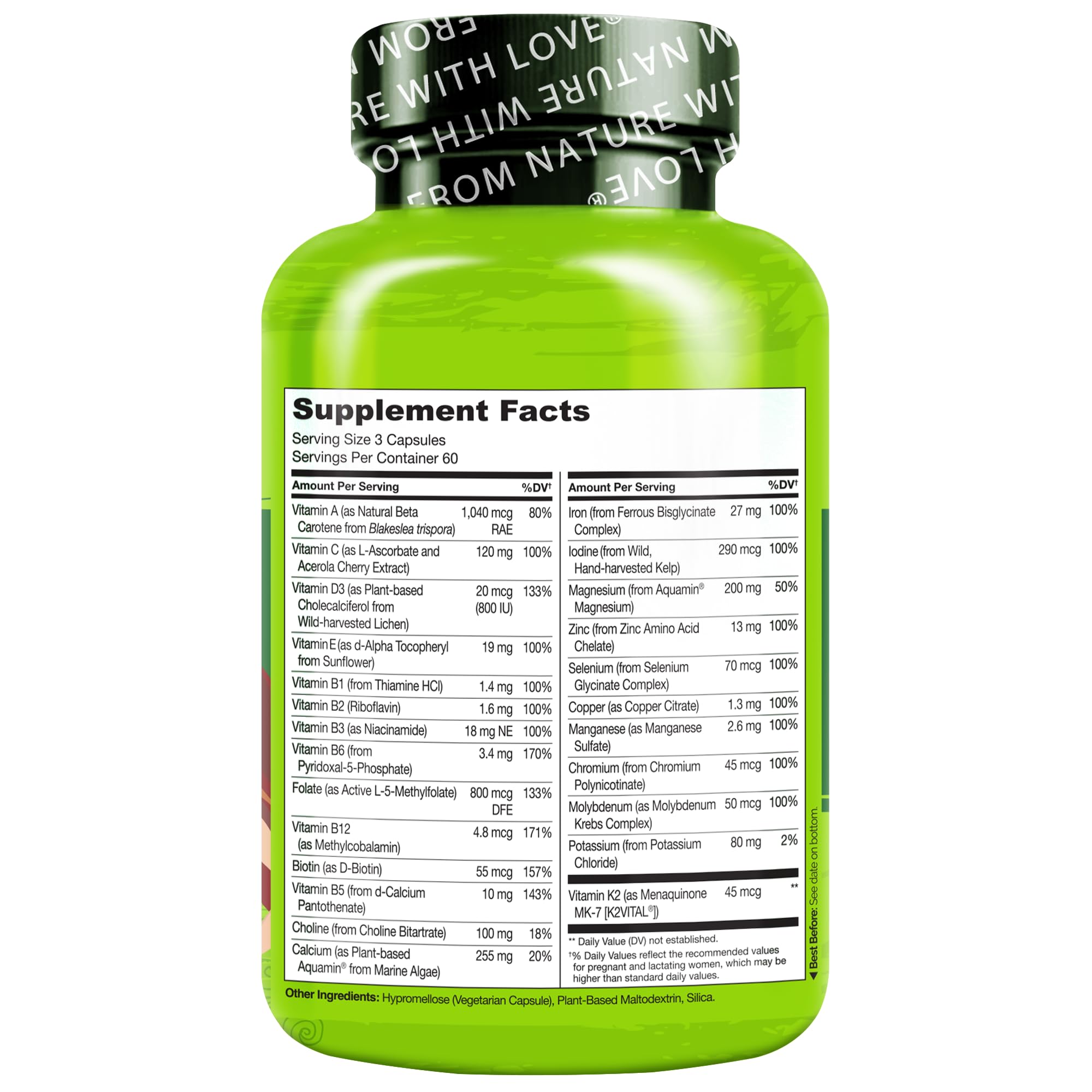 Nature-derived ingredients and clean label concept