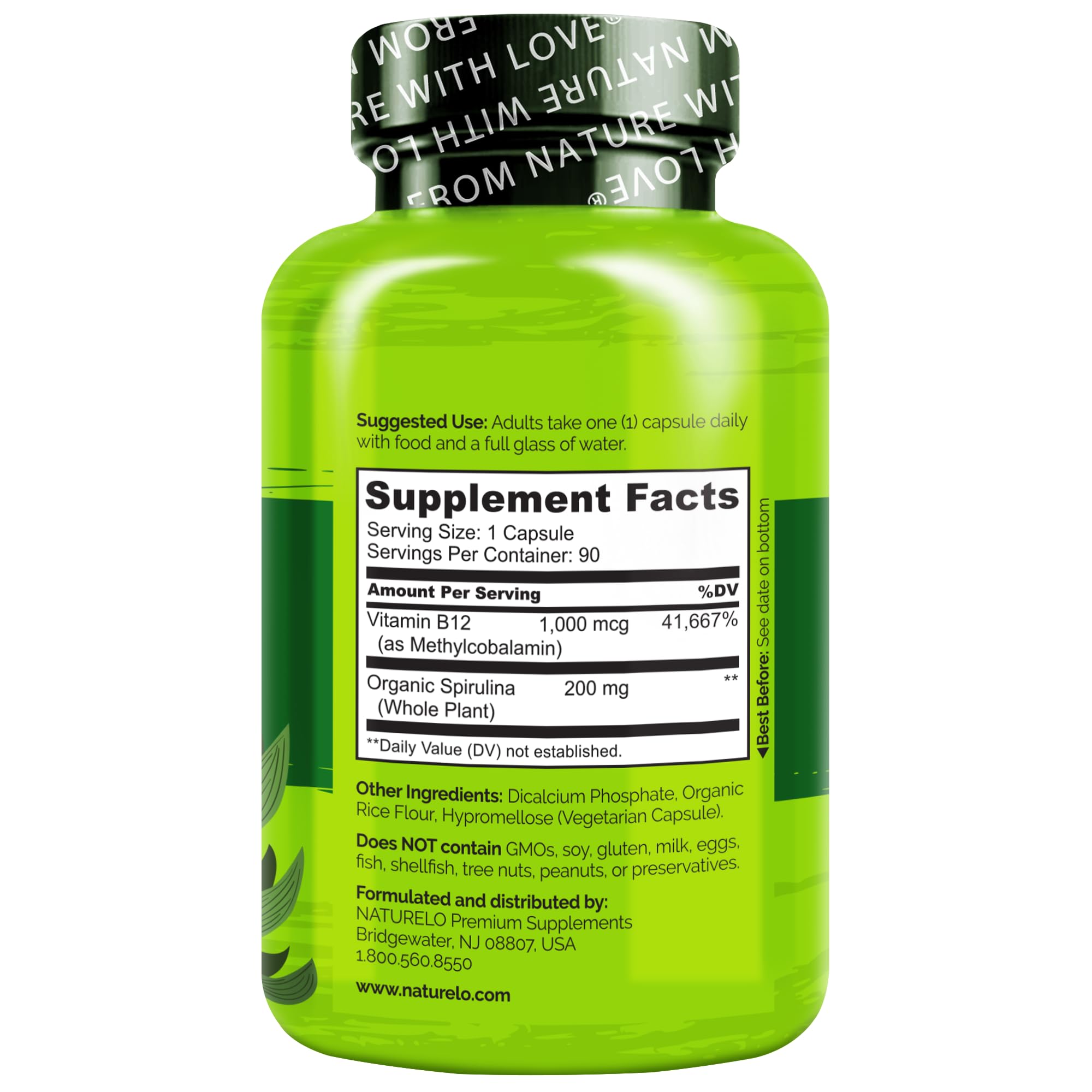 Vegan-friendly supplement packaging and seal