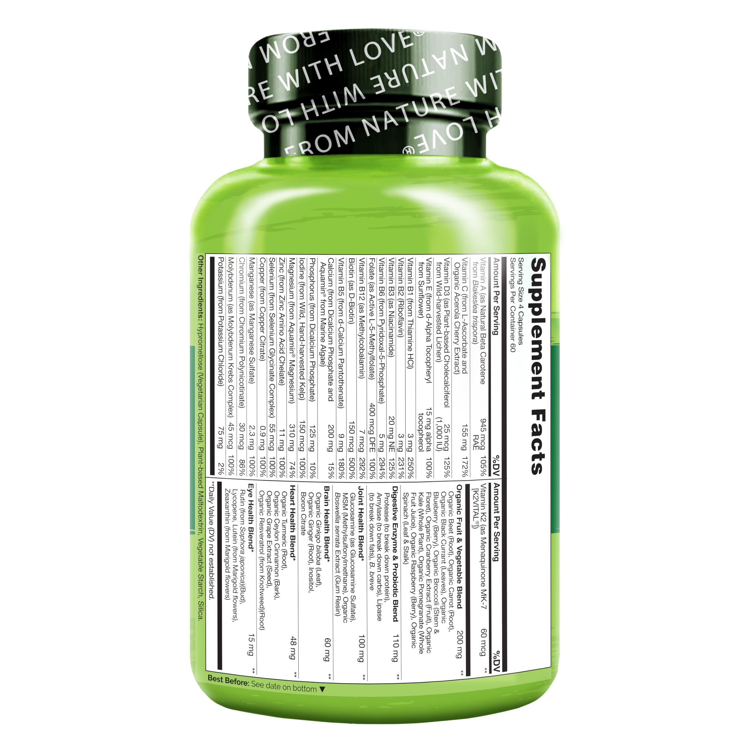 Vegan capsules, 240-count