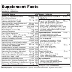 Vitamin D3 from lichen and Vitamin E from sunflower in Naturelo formula