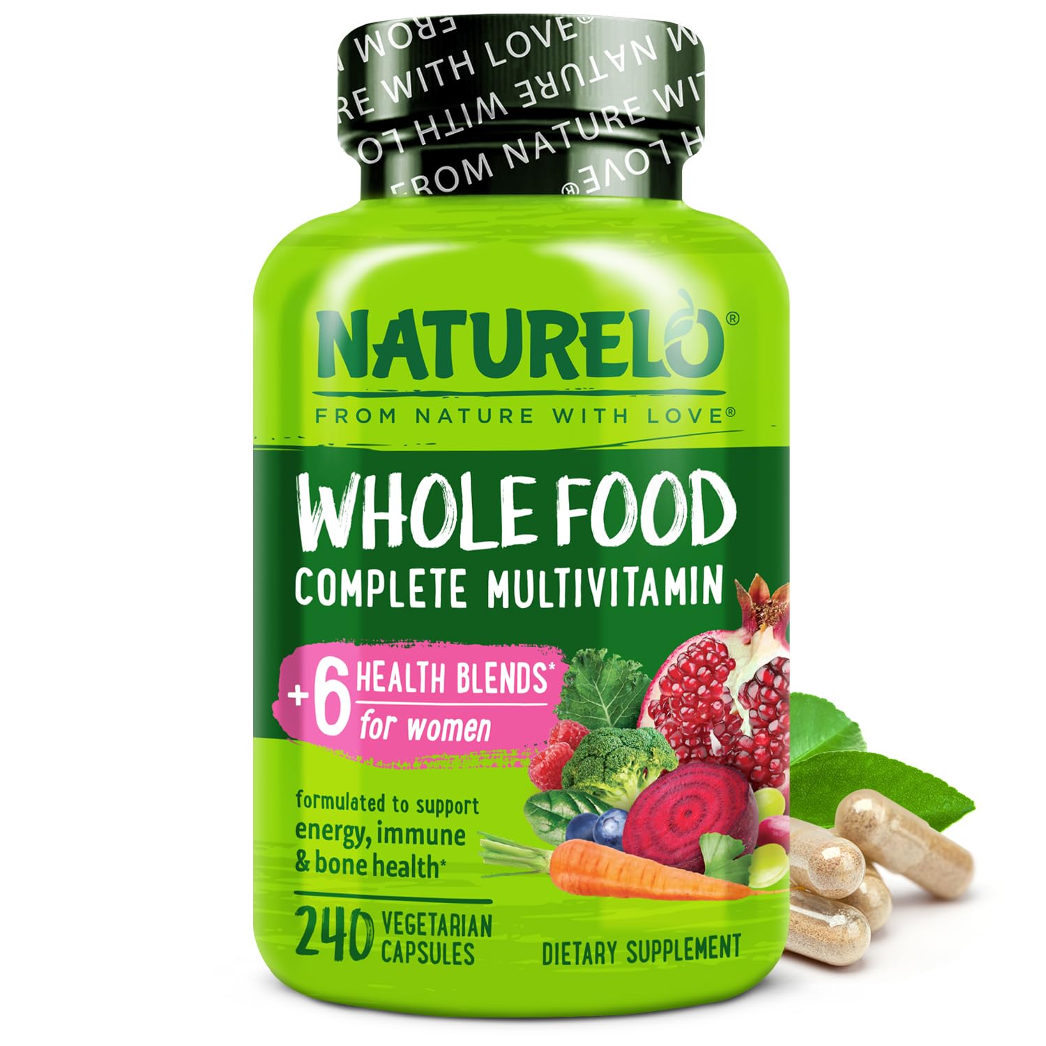 Naturelo Women’s Whole Food Multivitamin – hero image