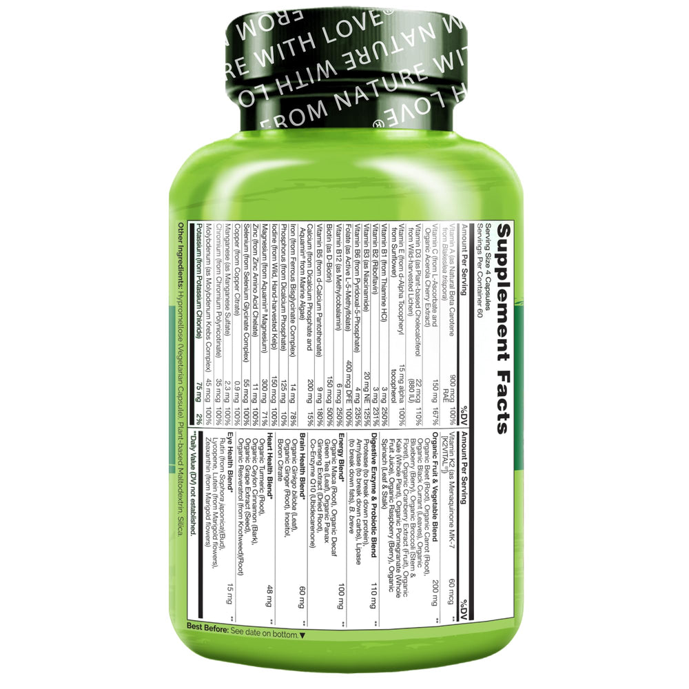 Naturelo Women’s Multivitamin packaging