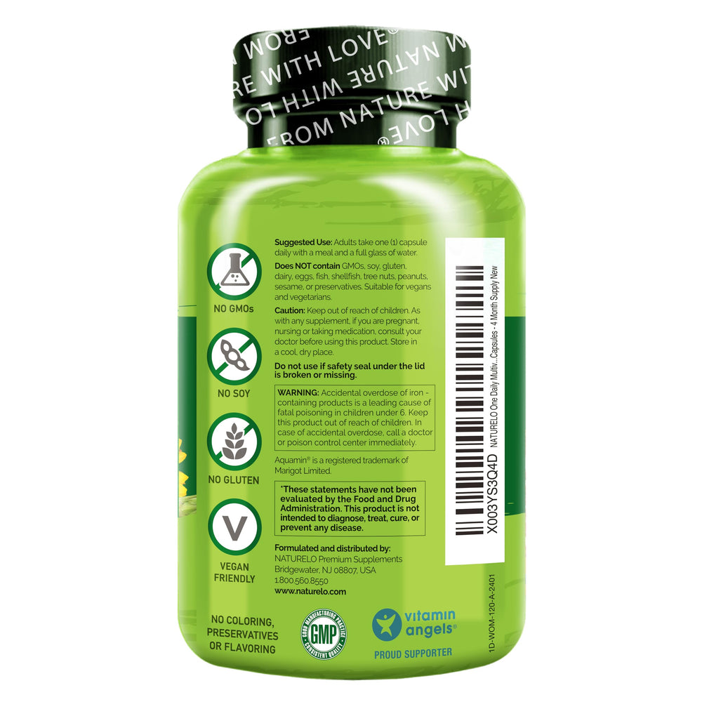 Vegan, soy-free multivitamin supplement