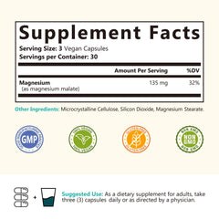 NatureMyst Magnesium Malate bottle on a surface