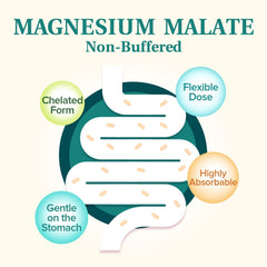 Ingredients panel for NatureMyst Magnesium Malate