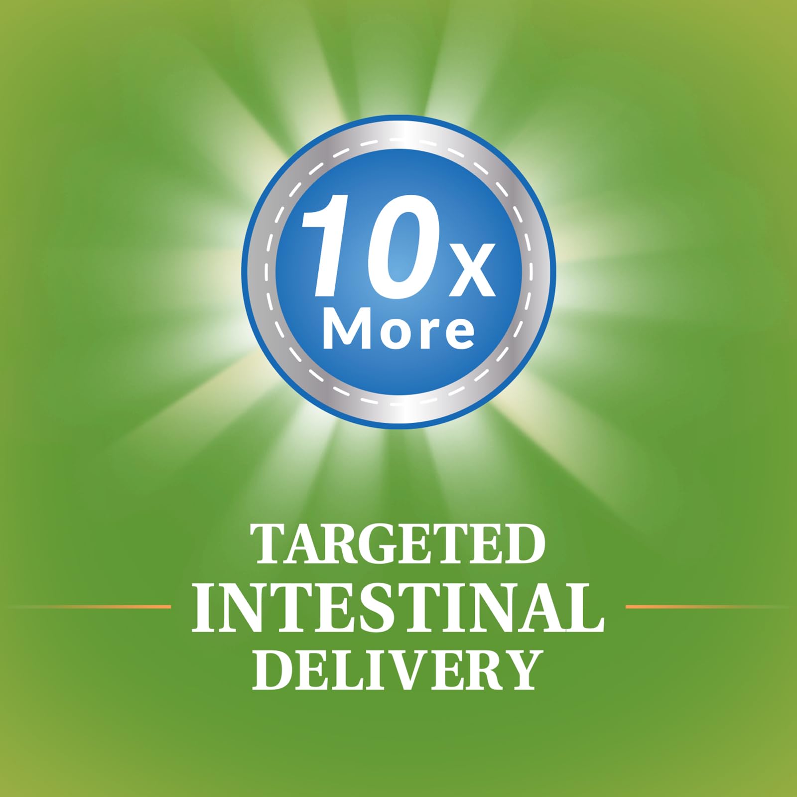 Gut health illustration featuring probiotics