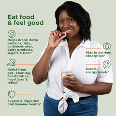 DigestWise capsules spilling from bottle