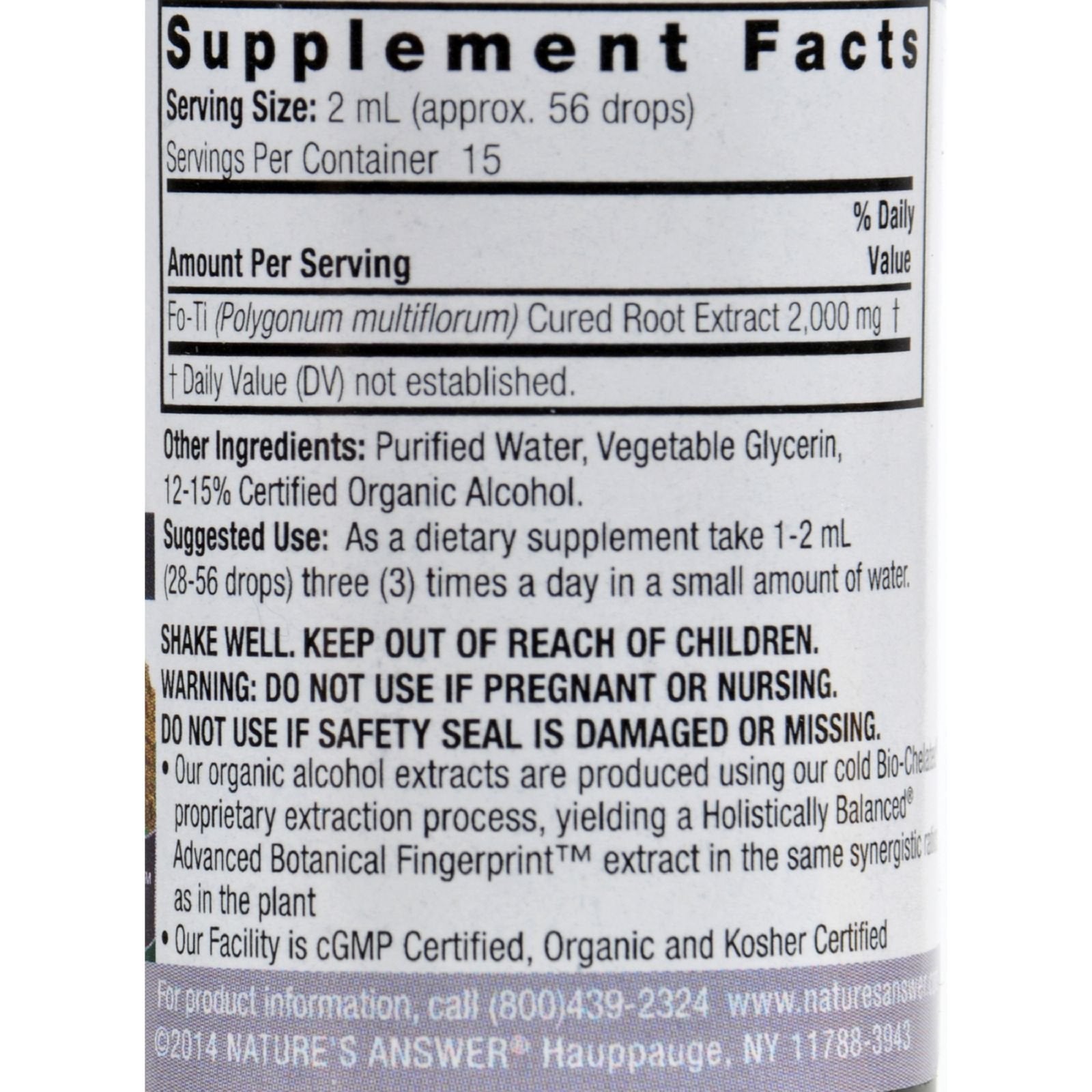 Fo-Ti root product benefits for hair, skin and nails